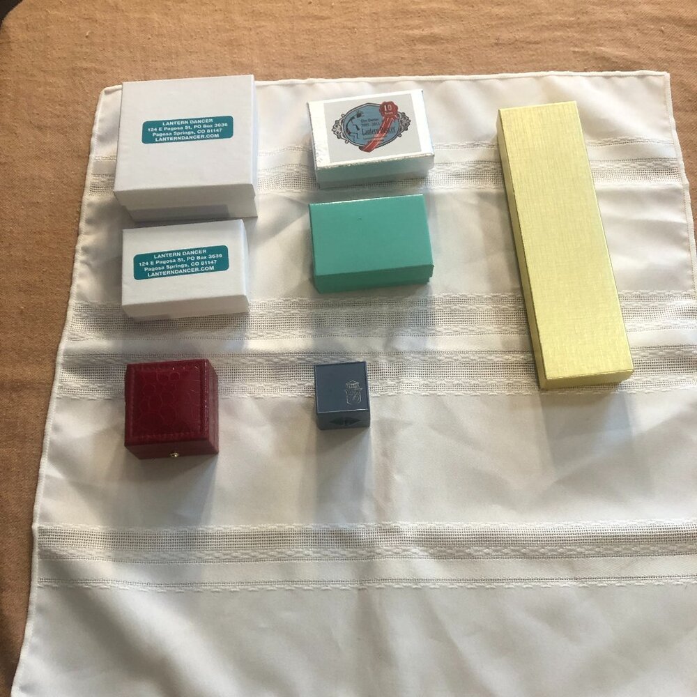 7pc Gift Boxes for Jewelry